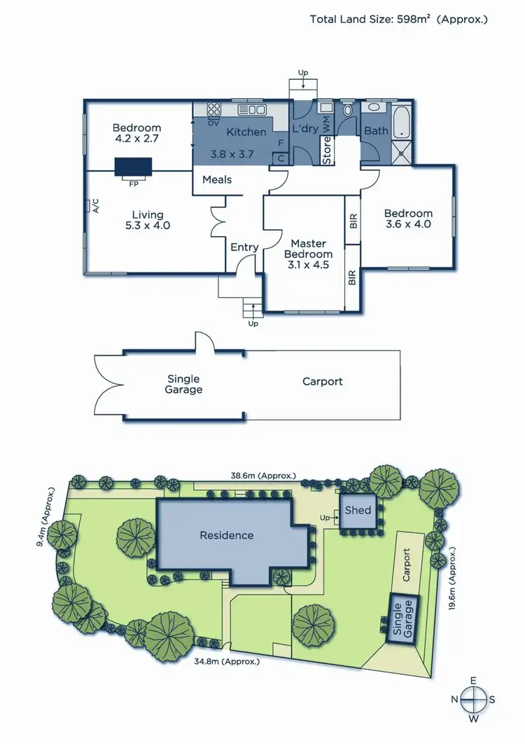 Floorplan of Homely house listing, 9 Eden Avenue, Box Hill South VIC 3128