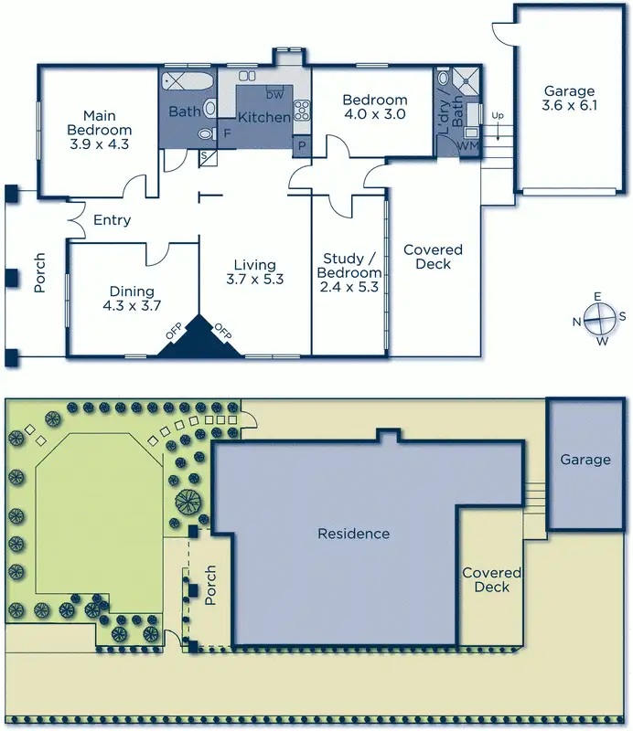 Floorplan of Homely unit listing, 1/162 Springfield Road, Blackburn VIC 3130