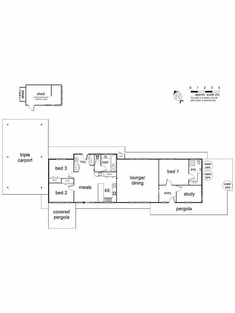 Floorplan of Homely house listing, Address available on request