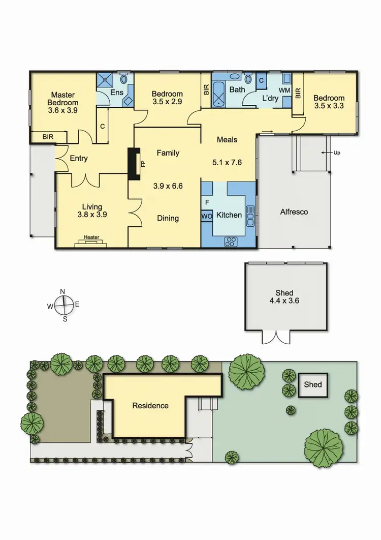 Floorplan of Homely house listing, 77 Middlesex Road, Surrey Hills VIC 3127