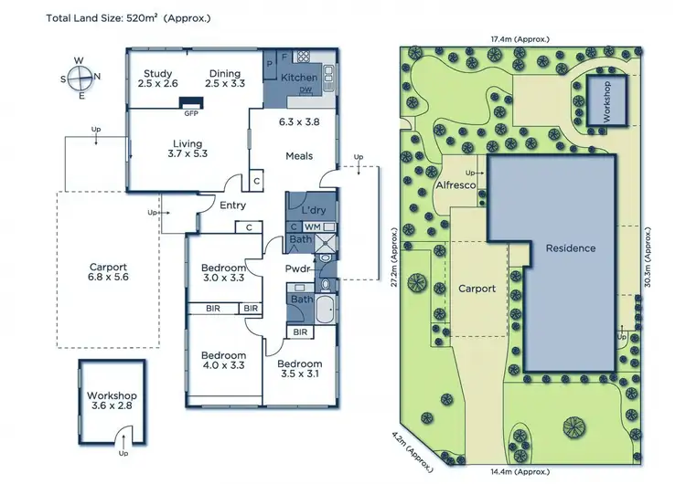 Floorplan of Homely house listing, 66 Benwerrin Drive, Burwood East VIC 3151