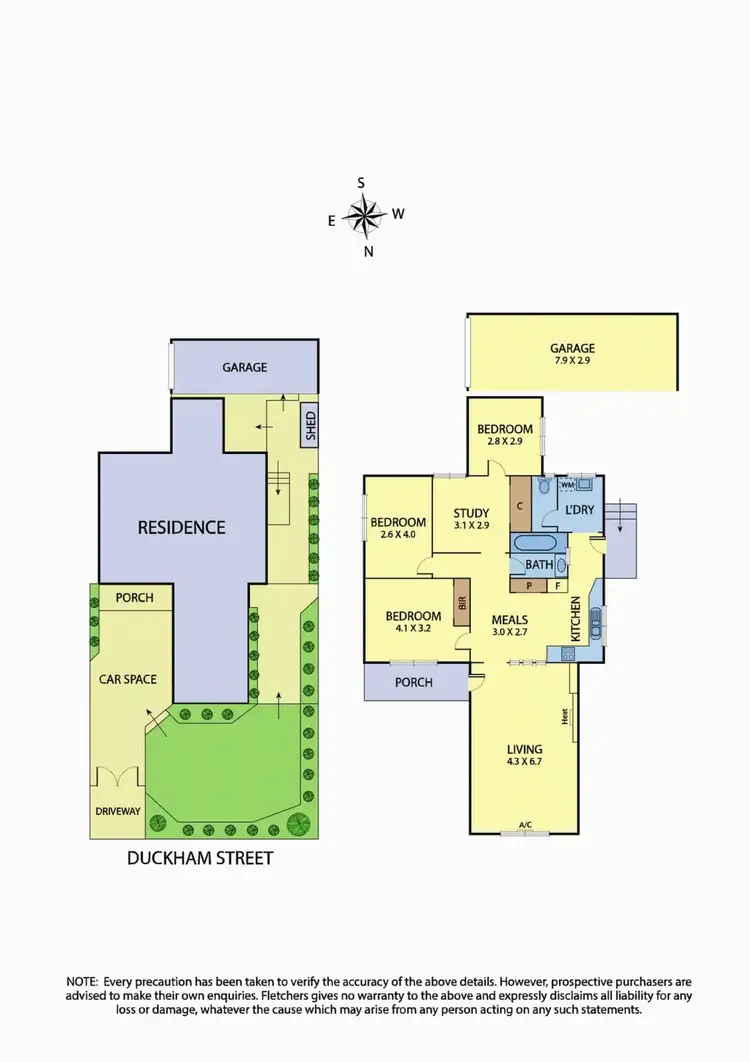 Floorplan of Homely house listing, 1/10 Duckham Street, Blackburn VIC 3130