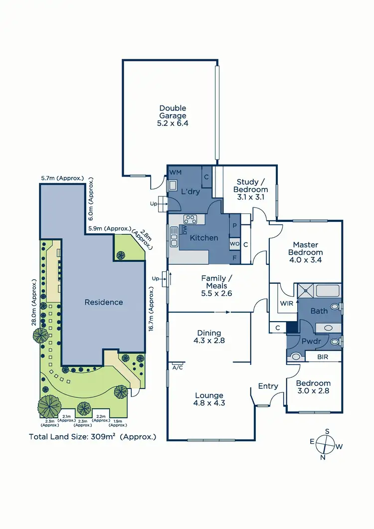 Floorplan of Homely unit listing, 12A Bringa Avenue, Camberwell VIC 3124
