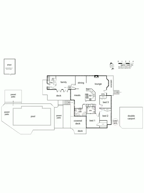 Floorplan of Homely house listing, 5 French Street, Croydon VIC 3136