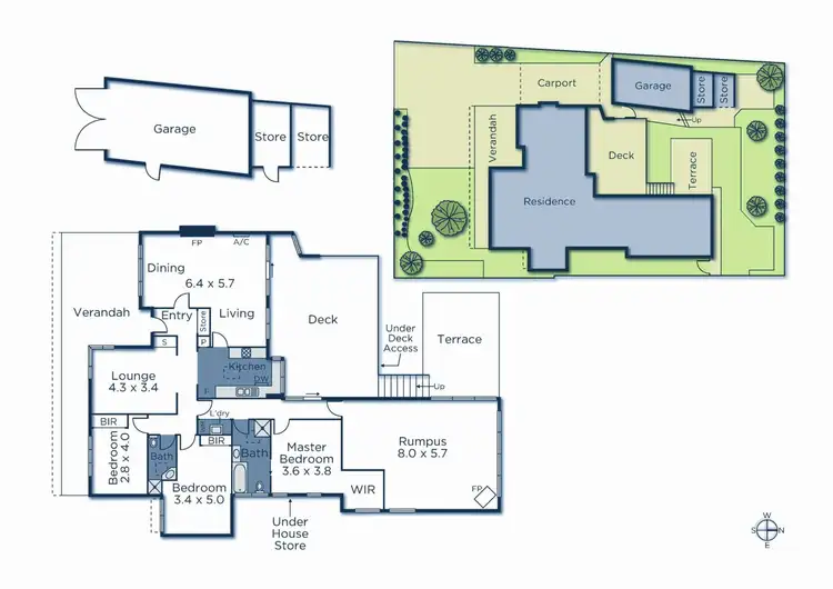 Floorplan of Homely house listing, 5 Cumberland Avenue, Balwyn North VIC 3104