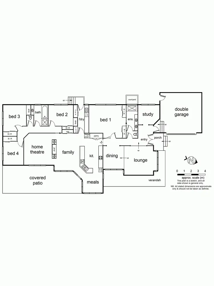Floorplan of Homely house listing, Address available on request