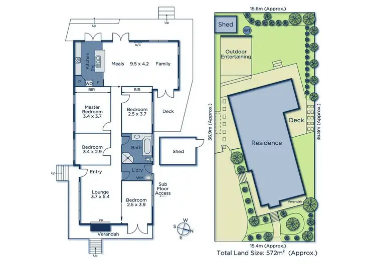 Floorplan of Homely house listing, 10 Scott Street, Mitcham VIC 3132