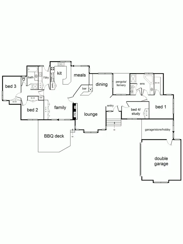 Floorplan of Homely house listing, 8 Federico Court, Ringwood VIC 3134