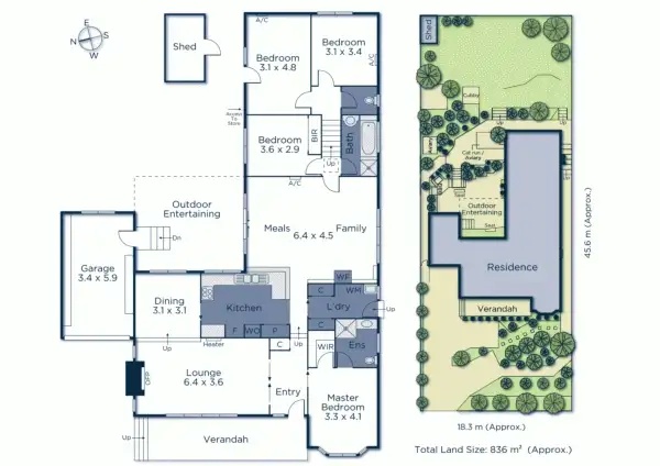 Floorplan of Homely house listing, 64 Glenvale Road, Ringwood North VIC 3134