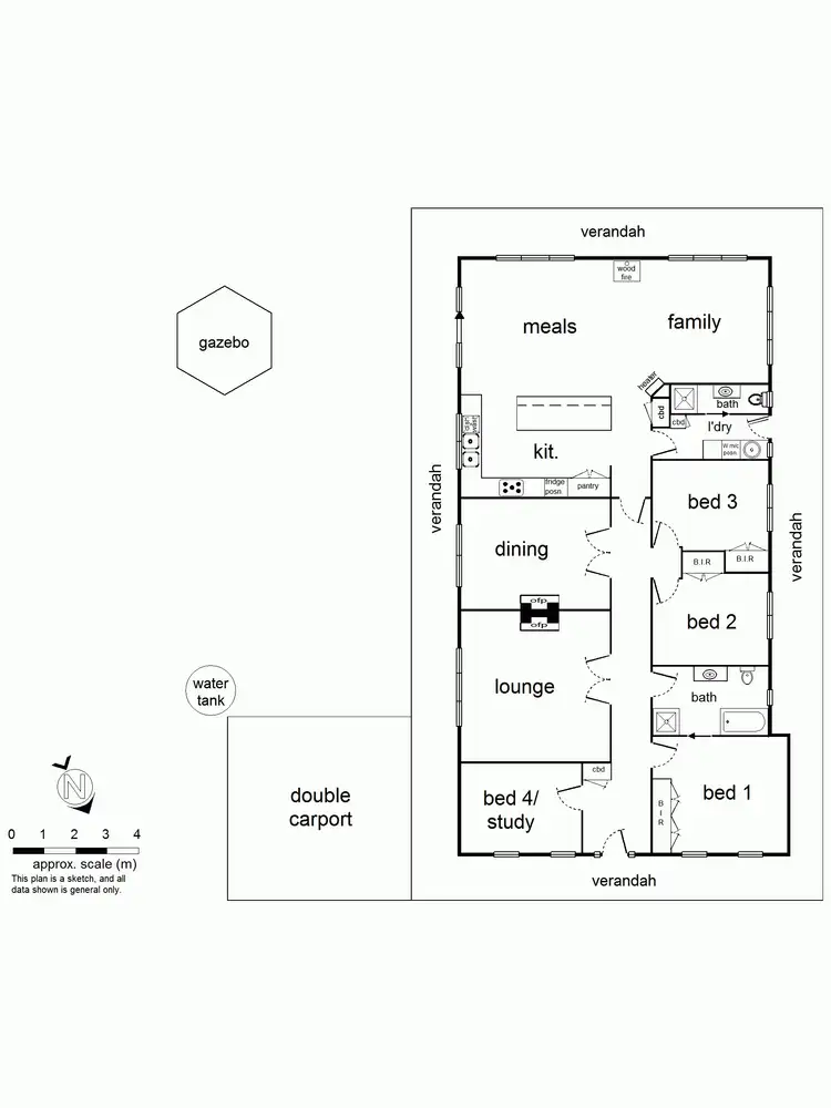 Floorplan of Homely house listing, Address available on request