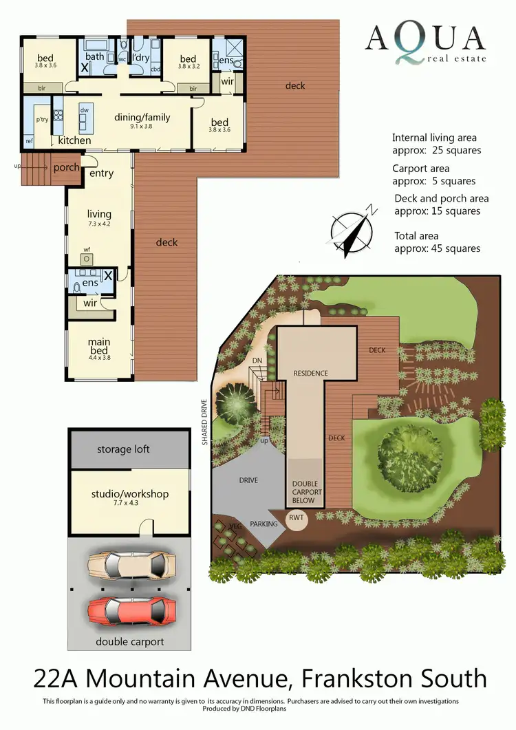Floorplan of Homely house listing, 22a Mountain Avenue, Frankston South VIC 3199