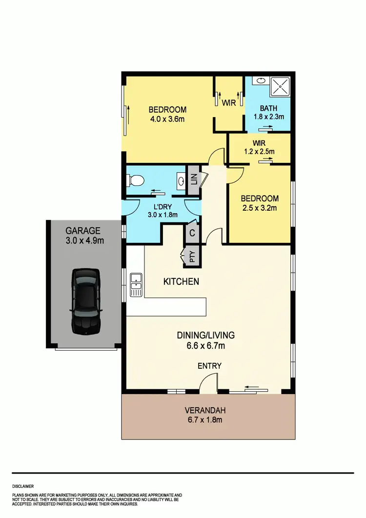Floorplan of Homely house listing, 2/5a McKee Street, Ballarat VIC 3350