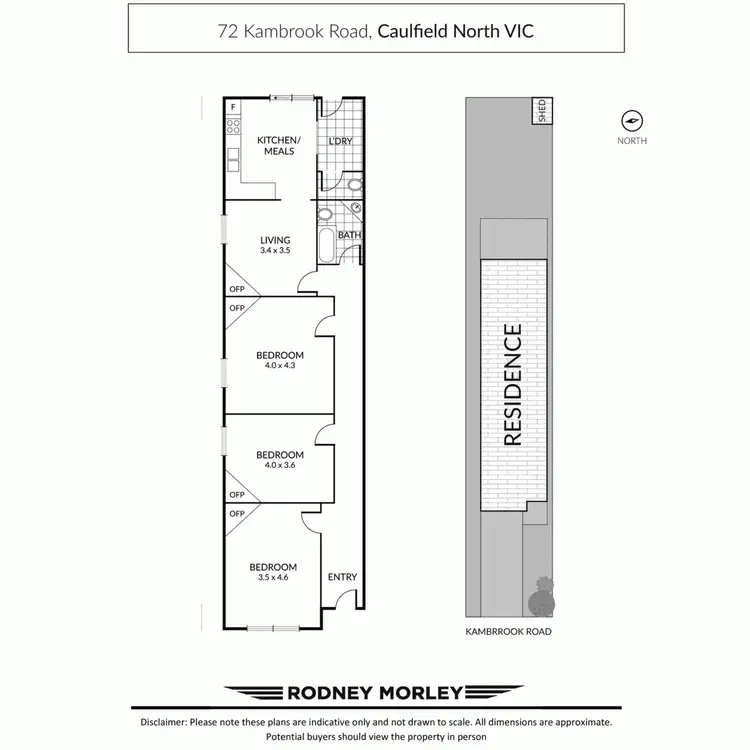 Floorplan of Homely house listing, 72 Kambrook Road, Caulfield North VIC 3161