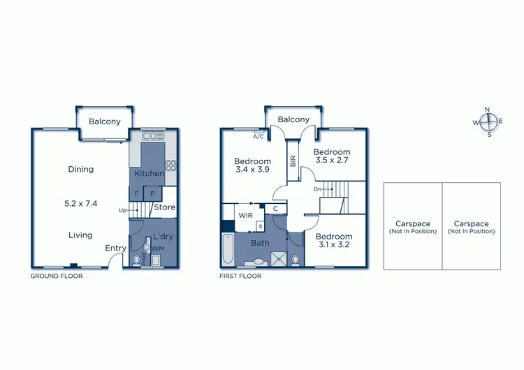 Floorplan of Homely unit listing, Unit 17/916-918 Canterbury Road, Box Hill South VIC 3128