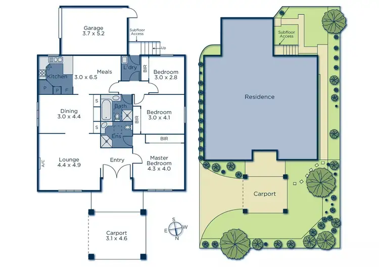Floorplan of Homely house listing, 1/9 Boronia Street, Surrey Hills VIC 3127