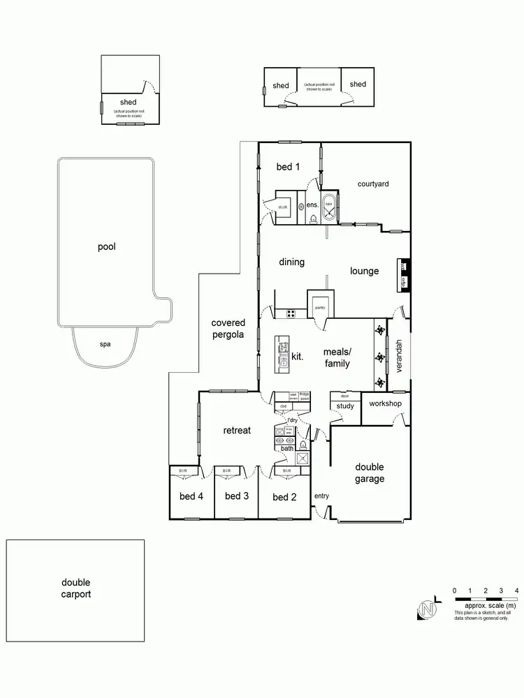 Floorplan of Homely house listing, Address available on request
