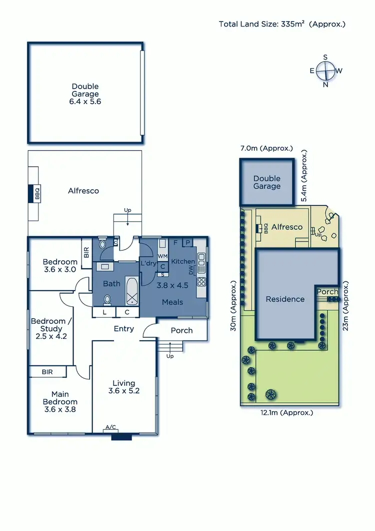 Floorplan of Homely unit listing, 1/37 Thomas Street, Croydon South VIC 3136