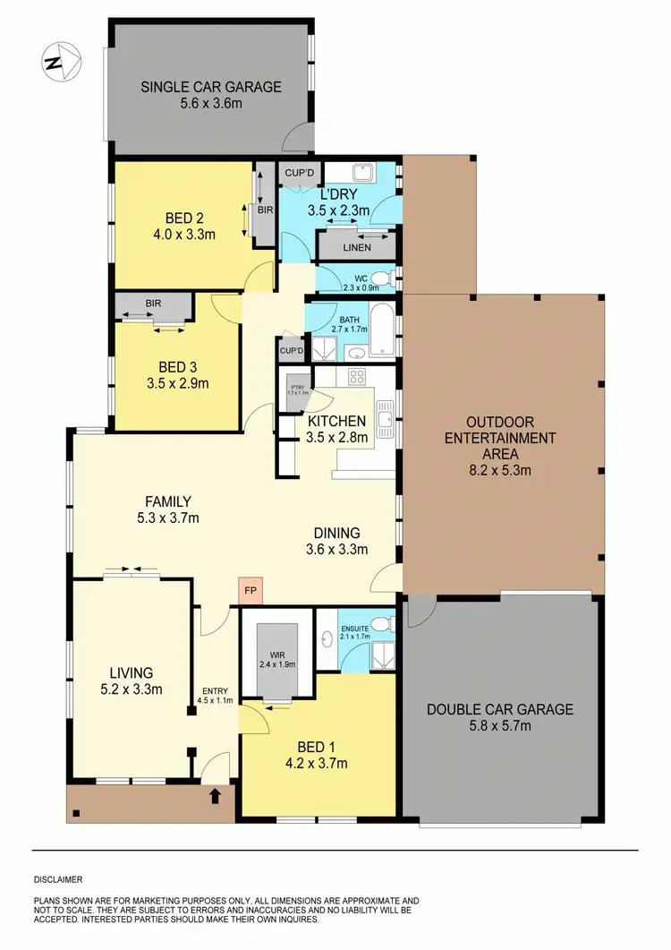 Floorplan of Homely house listing, 15 Ulswater Road, Wendouree VIC 3355