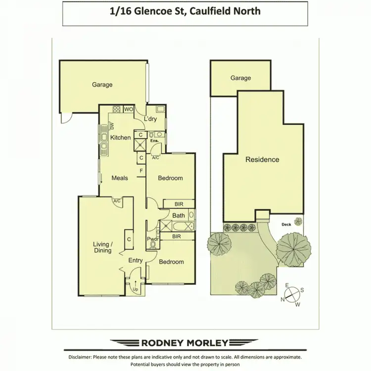 Floorplan of Homely house listing, 1/16 Glencoe Street, Caulfield North VIC 3161