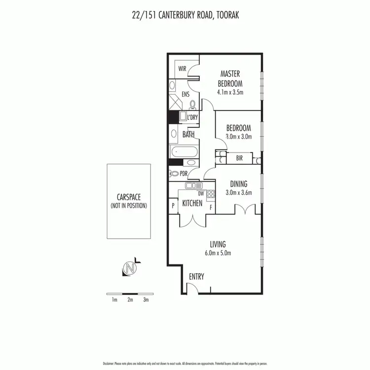 Floorplan of Homely apartment listing, 22/151 Canterbury Road, Toorak VIC 3142