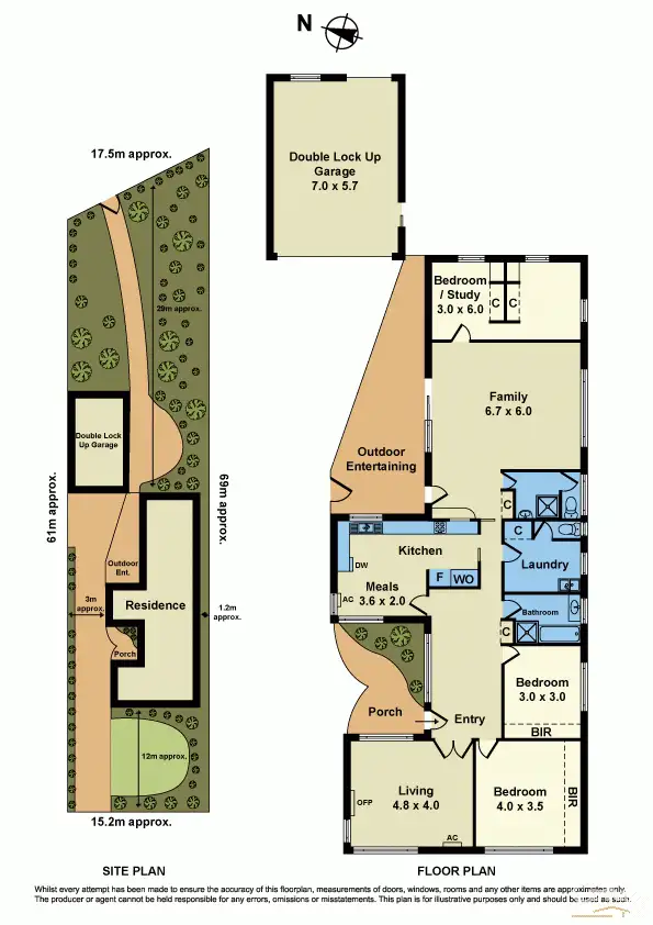 Floorplan of Homely house listing, 12 Victoria Street, Williamstown VIC 3016