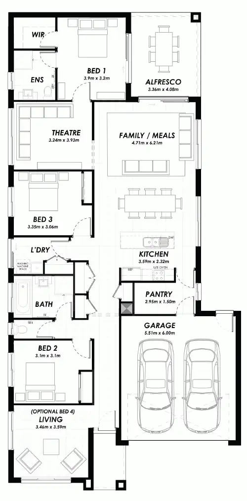 Floorplan of Homely house listing, 165 Domain Avenue, Drysdale VIC 3222