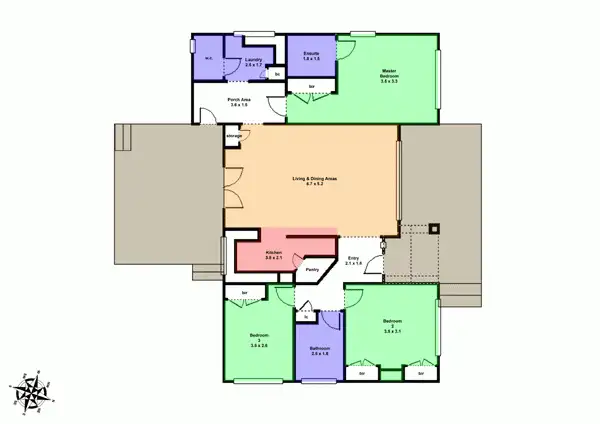 Floorplan of Homely house listing, 11 Pickford Street, Wendouree VIC 3355