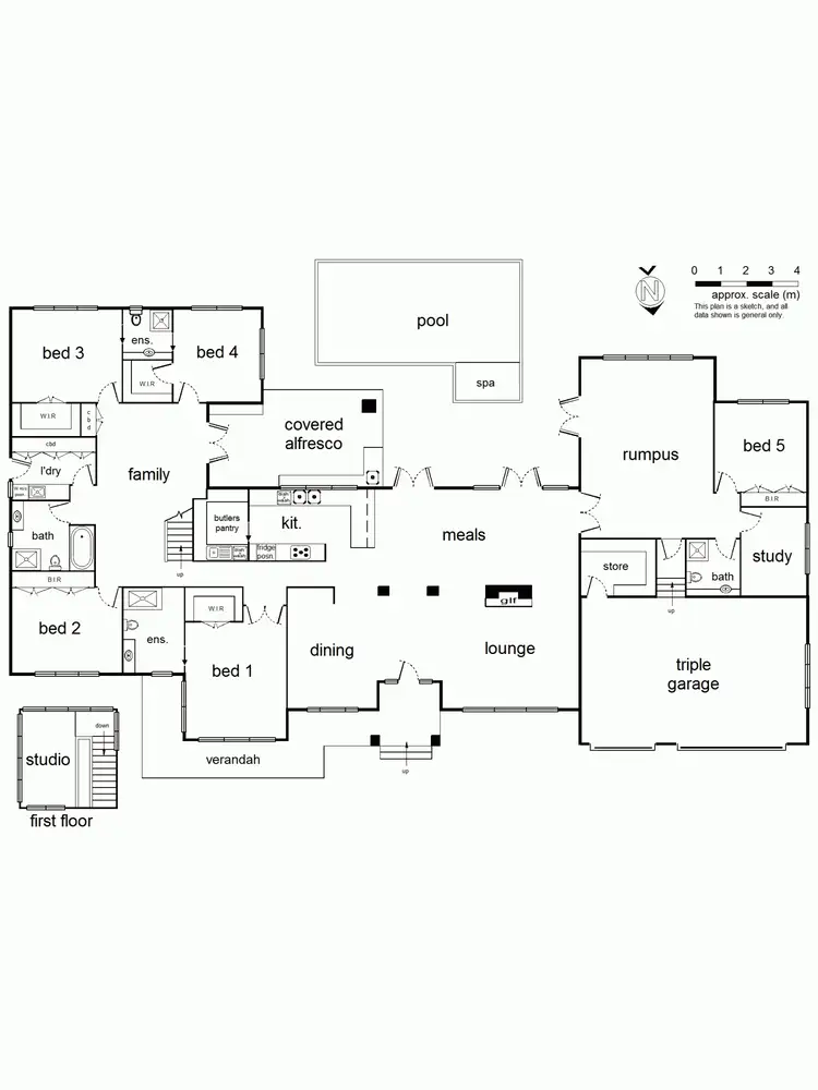 Floorplan of Homely house listing, Address available on request