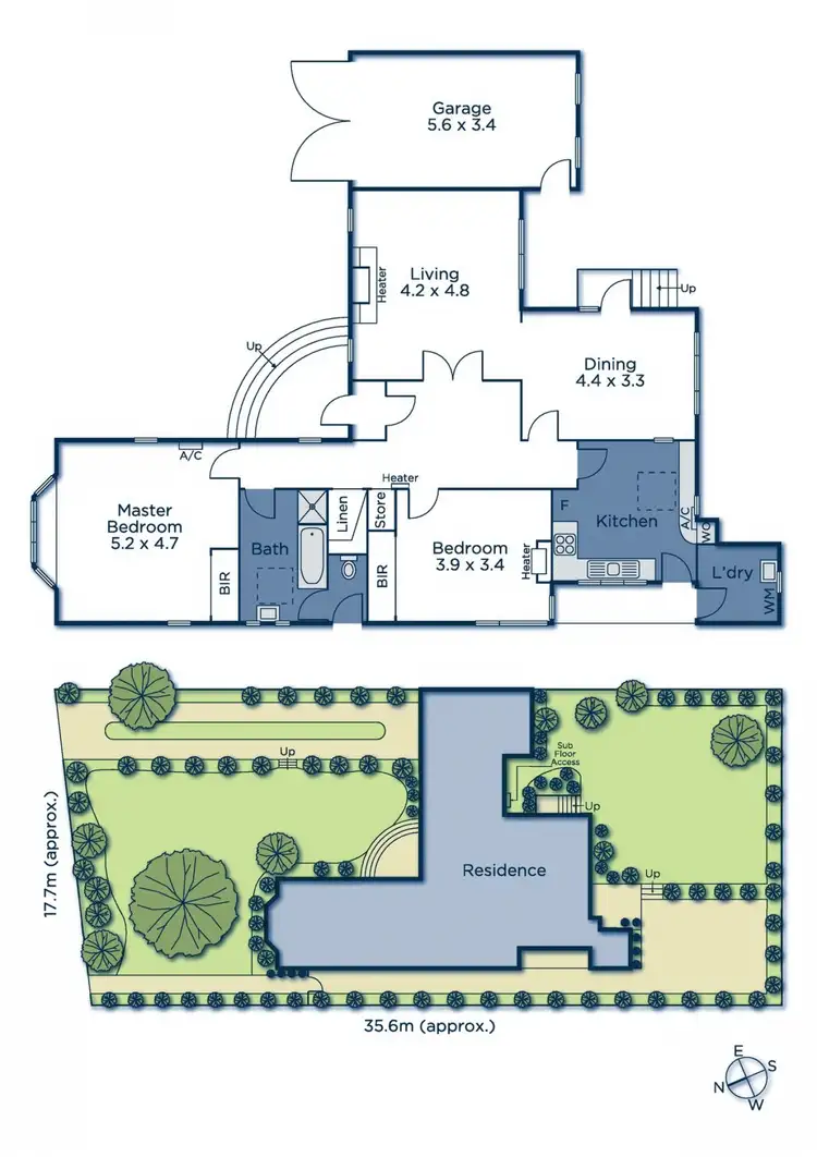 Floorplan of Homely house listing, 20 Crellin Grove, Camberwell VIC 3124