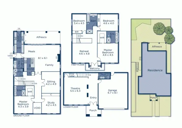 Floorplan of Homely house listing, 10 Landen Avenue, Balwyn North VIC 3104