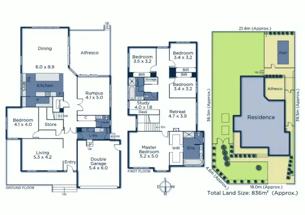 Floorplan of Homely house listing, 10 Simpson Street, Mitcham VIC 3132