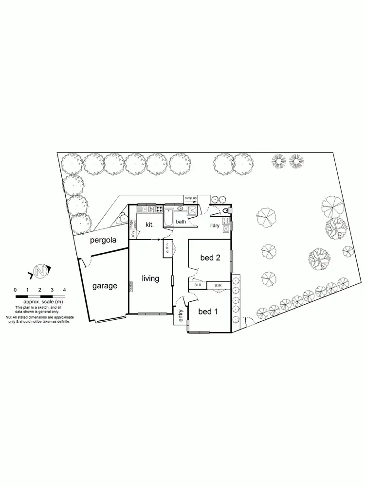 Floorplan of Homely unit listing, Address available on request