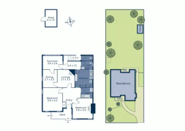 Floorplan of Homely house listing, 10 Grandview Terrace, Kew VIC 3101