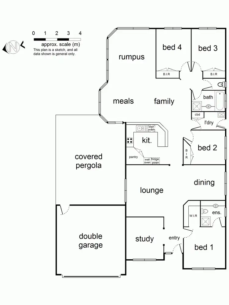 Floorplan of Homely house listing, Address available on request