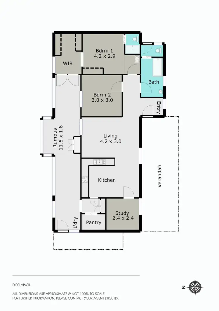 Floorplan of Homely house listing, 2135 Midland Highway, Springmount VIC 3364