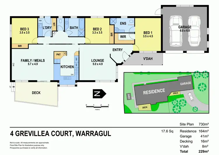 Floorplan of Homely house listing, 4 Grevillea Court, Warragul VIC 3820