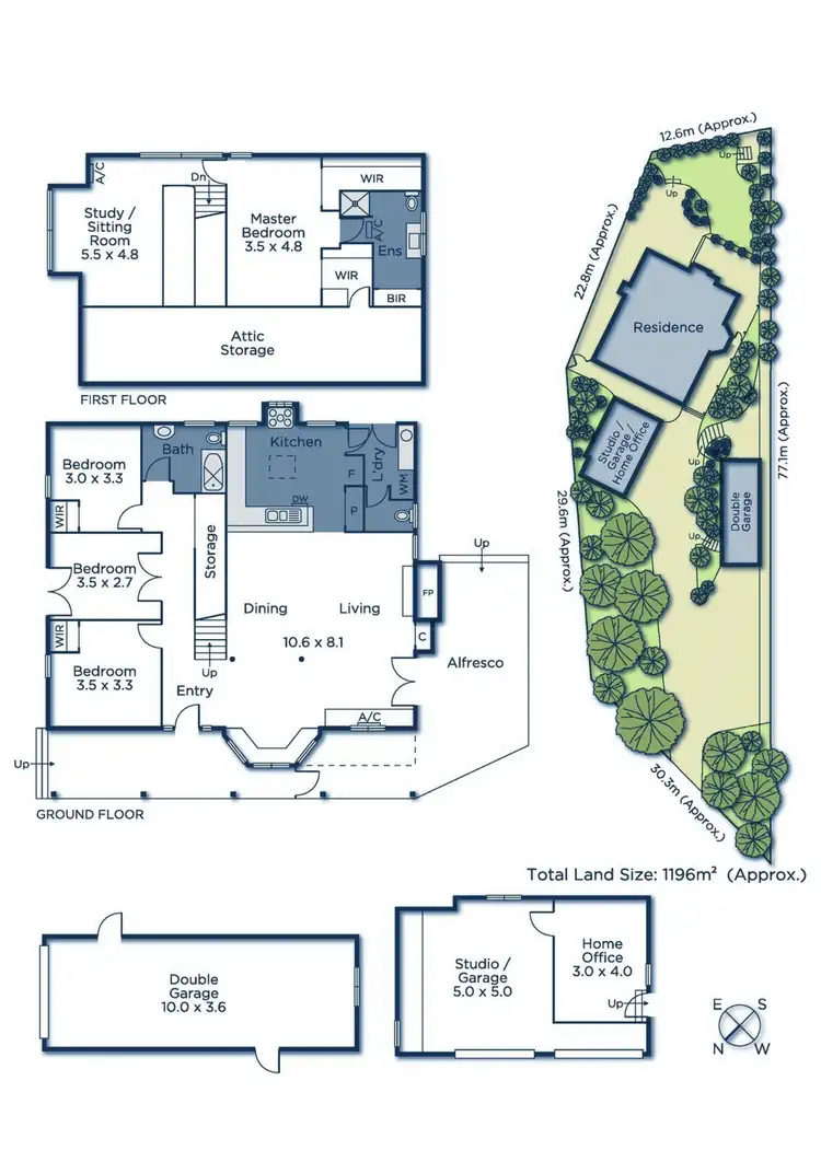 Floorplan of Homely house listing, 4 Hodson Road, Warrandyte VIC 3113