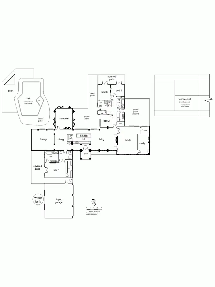 Floorplan of Homely house listing, Address available on request