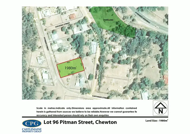 Floorplan of Homely land listing, 26 Pitman Street, Chewton VIC 3451