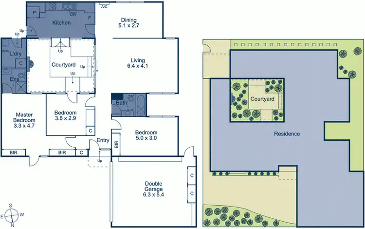 Floorplan of Homely unit listing, 4/8 Berkeley Street, Hawthorn VIC 3122