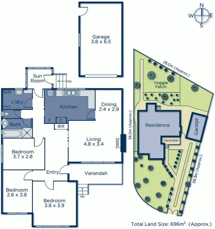 Floorplan of Homely house listing, 3 Maxwell Court, Blackburn South VIC 3130