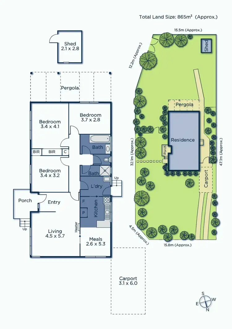 Floorplan of Homely house listing, 17 Taylors Road, Croydon VIC 3136