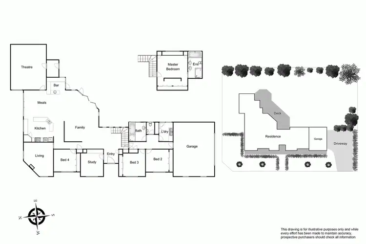 Floorplan of Homely house listing, 54-56 Cherryhills Drive, Cranbourne VIC 3977