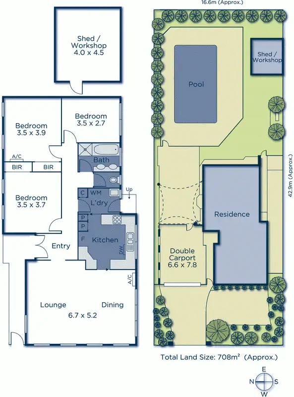 Floorplan of Homely house listing, 127 Heatherdale Road, Ringwood VIC 3134