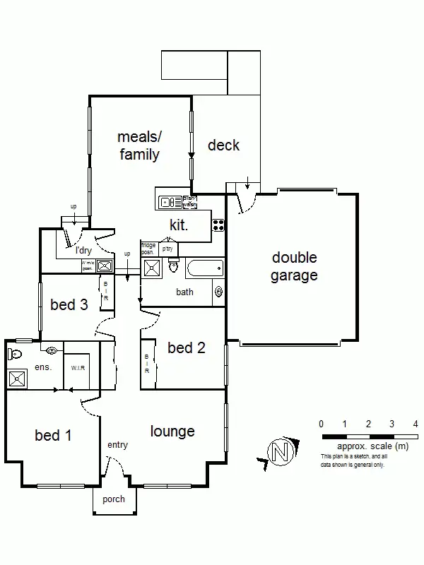 Floorplan of Homely townhouse listing, Address available on request