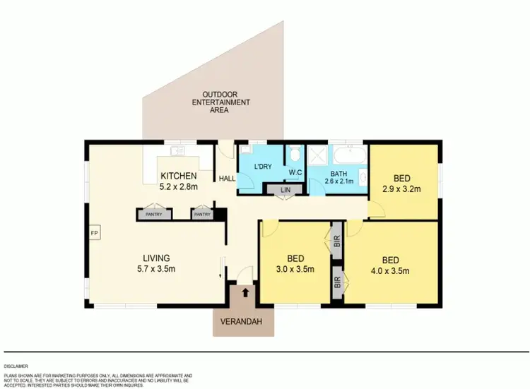 Floorplan of Homely house listing, 37 Lovenear Grove, Ballarat East VIC 3350
