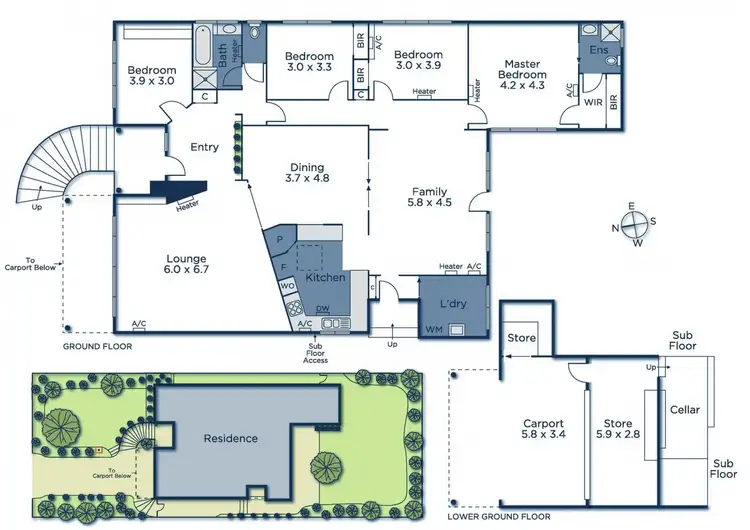 Floorplan of Homely house listing, 16 Bon Vue Road, Balwyn North VIC 3104