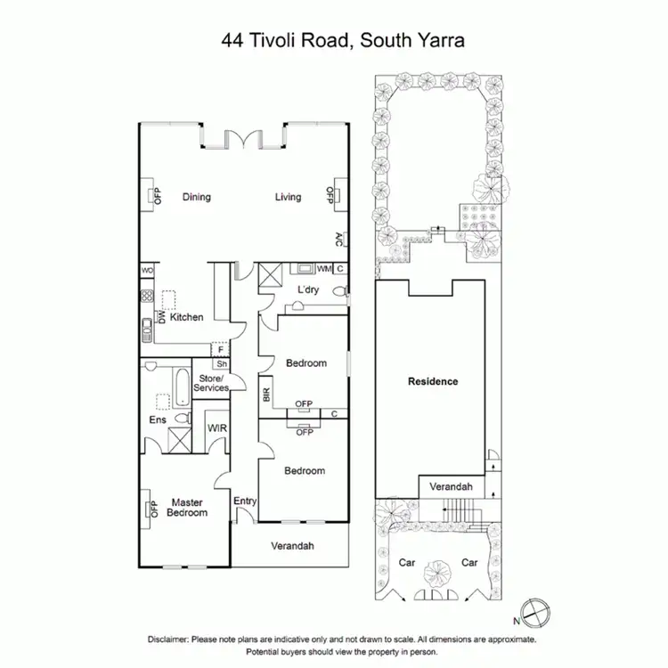 Floorplan of Homely house listing, 44 Tivoli Road, South Yarra VIC 3141