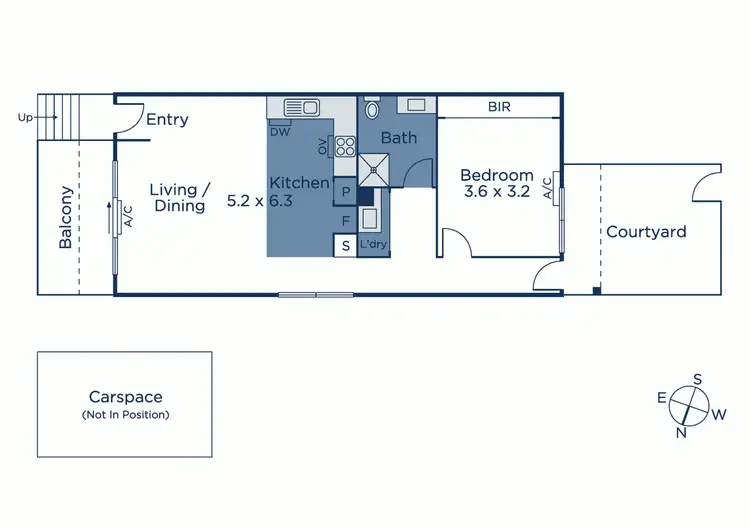 Floorplan of Homely apartment listing, 1/2 Minna Street, Blackburn VIC 3130