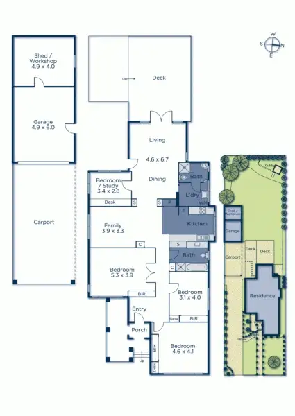 Floorplan of Homely house listing, 2 Haslemere Road, Mitcham VIC 3132
